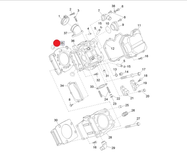 GASKET  HEAD